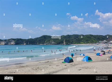 Beach in Ubara, Chiba Prefecture, Japan Stock Photo - Alamy