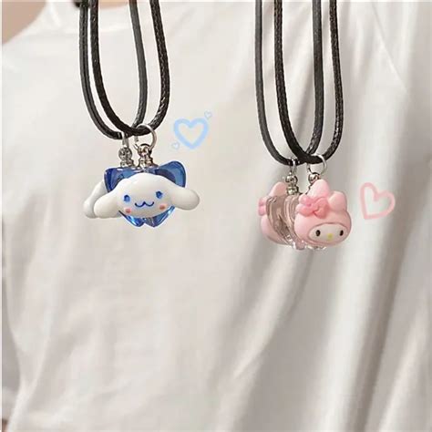 Kuromi And My Melody Necklace Uk