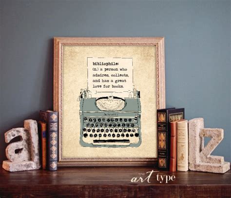 Bibliophile Print Quote INSTANT Download DIY 8x10 Printable - Etsy