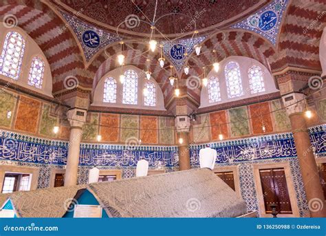 Tomb Of Hurrem Roksolana In Suleymaniye Mosque Istanbul Editorial