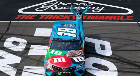 Kyle Busch Rolls At Pocono Scores 55th Career Win