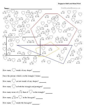 Singapore Math Worksheets | FreeEducationalResources.com - Worksheets ...