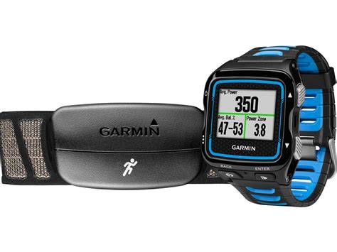 Garmin Forerunner 920XT Mit Brustgurt Schwarz Blau BIKER BOARDER DE