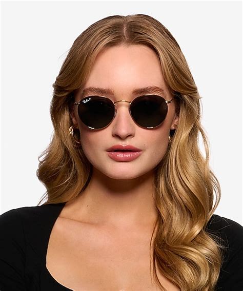 Ray Ban Round Metal Rb 3447 Gold