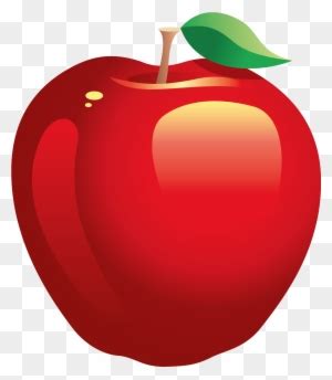 Large Painted Red Apple Png Clipart Transparent Background Apple Clip