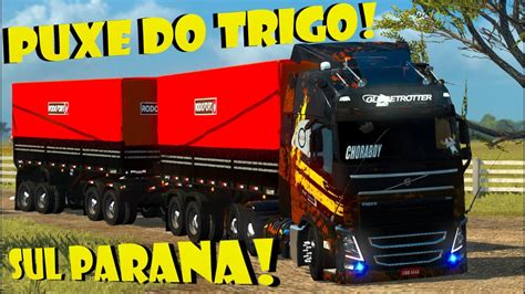 VOLVO FH540 NO RODO TREM CURTO 9 EIXOS SAINDO DA FAZENDA MAPA SUL