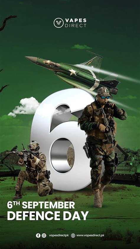 6 September Pakistan defence day post design :: Behance