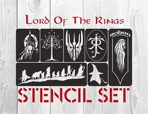 Lord Of The Rings Pumpkin Stencils