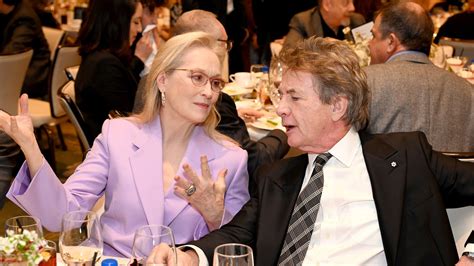 Martin Short And Meryl Streep Merrily Attend Broadway Show Together