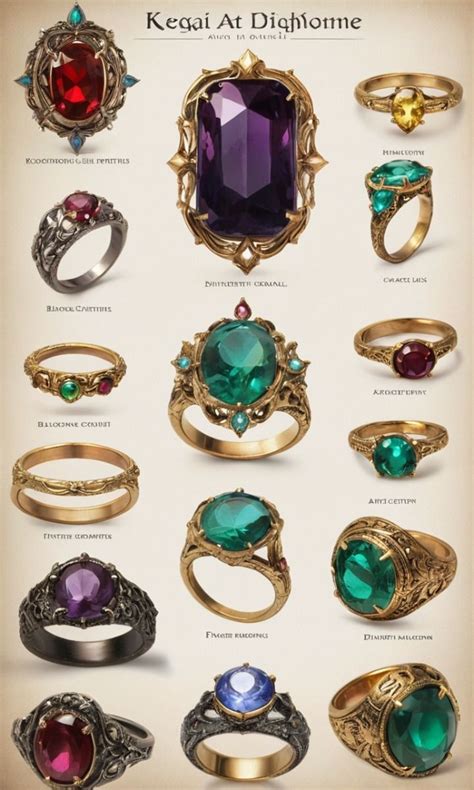 Jewerly Magic Rings Concept Необычные украшения Волшебное кольцо