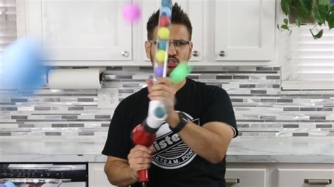 Diy Hair Dryer Ping Pong Ball Cannon Mister C Youtube