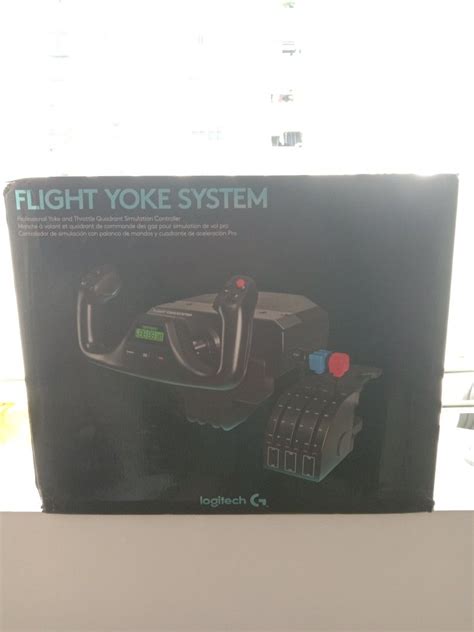 Logitech Flight Yoke system, Hobbies & Toys, Toys & Games on Carousell