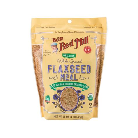 Bob S Red Mill Organic Whole Ground Flaxseed Meal 453g City Super E Shop