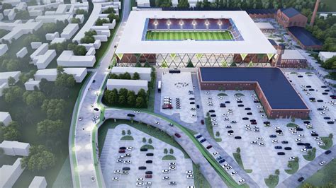 Projekt Stadion Rakowa Częstochowa Stadiony net