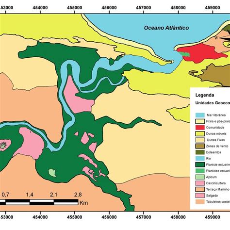 Localização da APA do Estuário do Rio Mundau e da comunidade de Mundau