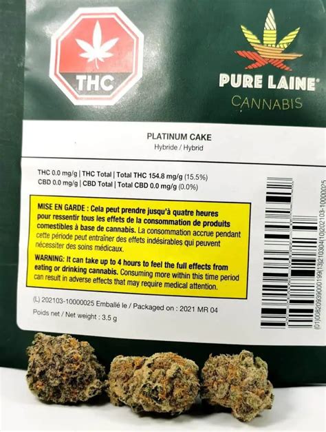 Platinum Cake Strain Review Pure Laine Cannabis Cannabis Sensei