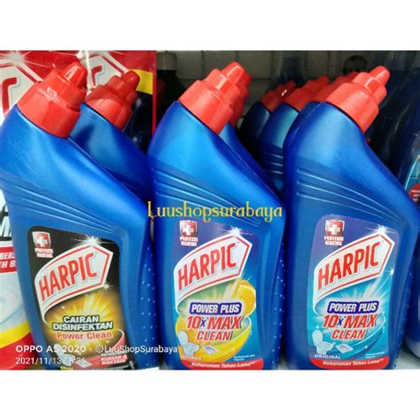 Jual Harpic Power Plus Pembersih Toilet 405ml Shopee Indonesia