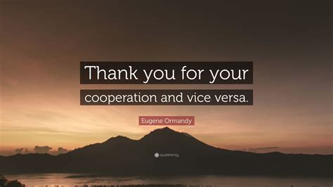 Quotes About Cooperation