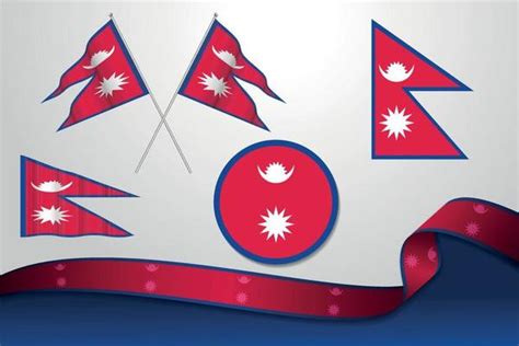 Nepal Flag Vector Art, Icons, and Graphics for Free Download