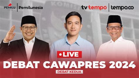 Cak Imin Gibran Dan Mahfud Md Disebut Bakal Singgung Ini Di Debat Cawapres Kedua Achmad Nur