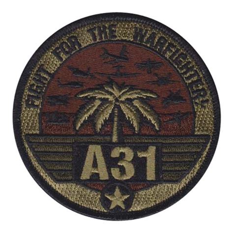 HQ PACAF A31 Warfighters OCP Patch Headquarter Pacific Air Forces Patches