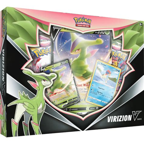 Pokemon Virizion V Box Pokekarty