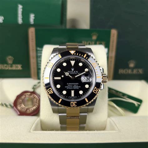 Rolex Submariner Date Ln Steel Gold