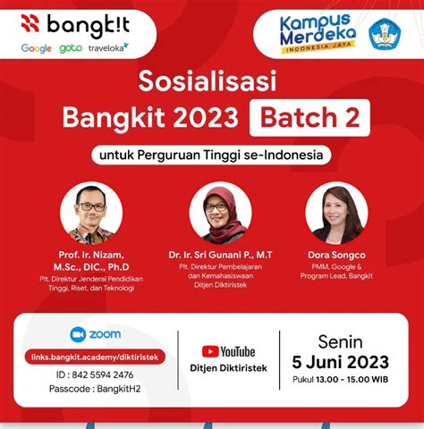 Ayo Ikuti Sosialisasi Program Bangkit Batch