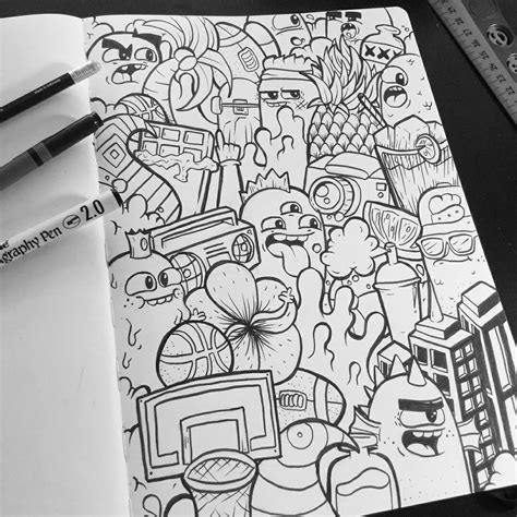 Graffiti Style Doodle Art Posters