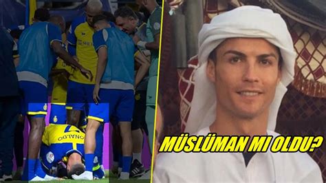 GOL SEVİNCİNDE SECDE EDEN RONALDO MÜSLÜMAN MI OLDU YouTube