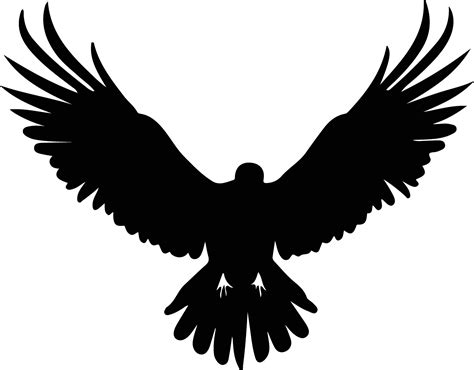 vulture black silhouette 38103423 Vector Art at Vecteezy