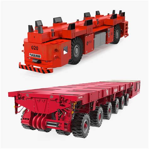 Self Propelled Modular Transporter Spmt 3d Model 99 3ds Unknown