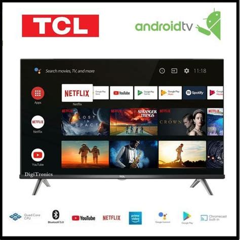 TCL Smart TV 43 Android Officielle 4K UHD BT HDR Dolby