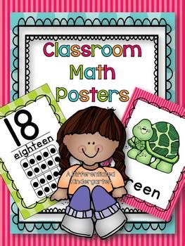 Classroom Math Posters From A Differentiated Kindergarten ...