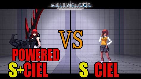 S Powered Ciel Vs S Cielmelty Blood Type Lumina