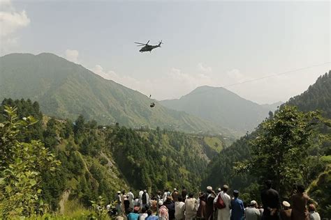 All 8 People Rescued From Stranded Cable Car In Pakistan After 14 Hour