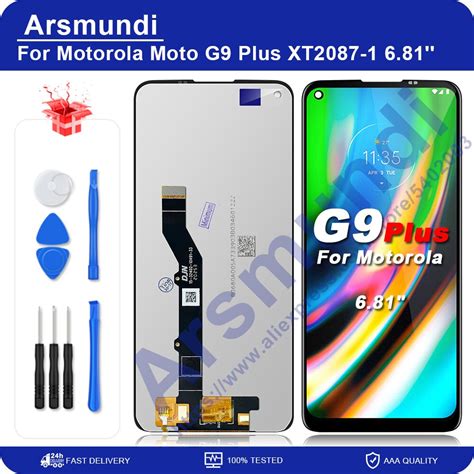 6 81 For Motorola Moto G9 Plus XT2087 1 LCD Display Touch Screen