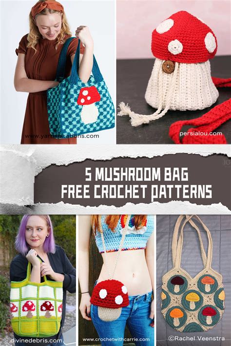 Free Mushroom Bag Crochet Patterns Igoodideas