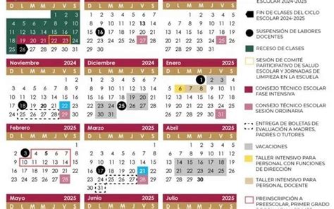 ¿ya Viste Emiten Prototipo Del Calendario Escolar 2024 2025 De La Sep Conoce Los Días De