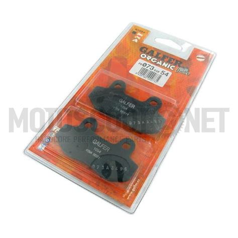 Brake Pads Organic Front Speedfight 3 Pitbike Clamp 2 Pistons Galfer