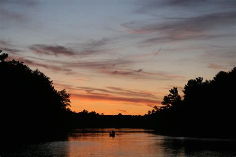 Sunset Canoe Photograph By Ty Helbach Fine Art America