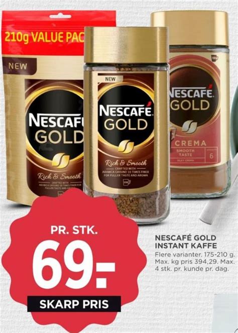 Nescafe Gold Instant Kaffe Meny September Alle Tilbudsavis