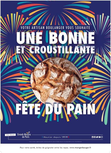 Les animations de la fête du pain 2023 Grands Moulins de Paris