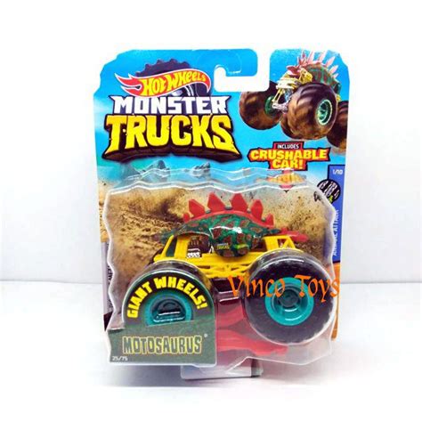 Jual HOT WHEELS MONSTER TRUCK Shark Wrek Mega Wrex Loco Punk1 Bad Scoop Hotweiler Demo Derby