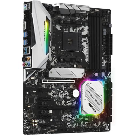 ASRock B450 Steel Legend AMD Ryzen ATX Motherboard - Gadget House Nepal