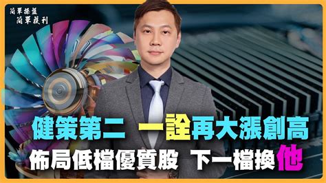 健策第二 一詮再大漲創高，佈局低檔優質股，下一檔換他｜股期龍哥 20240325 Youtube