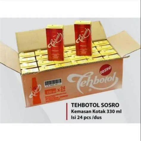 Teh Botol Sosro Kotak Ml Lazada Indonesia