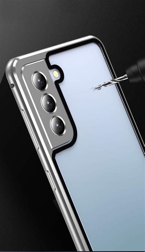 Magnetic Tempered Glass Double Sided Phone Case For Samsung S23 Ultra Lovreko