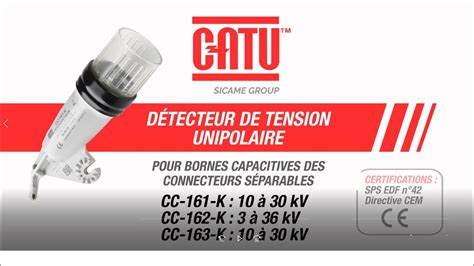 Catu D Tecteur De Tension Unipolaire Cc X Series Youtube