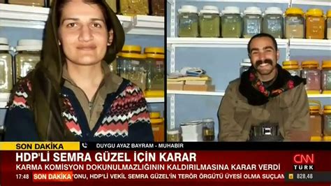 SON DAKİKA HDP li vekil Semra Güzel ile ilgili son karar TBMM Genel